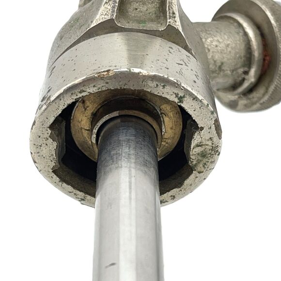 VTG Beer Hand Pump Single Tapper Keg Drum & Barrel Bar Tavern Standard Faucet - Picture 7 of 14